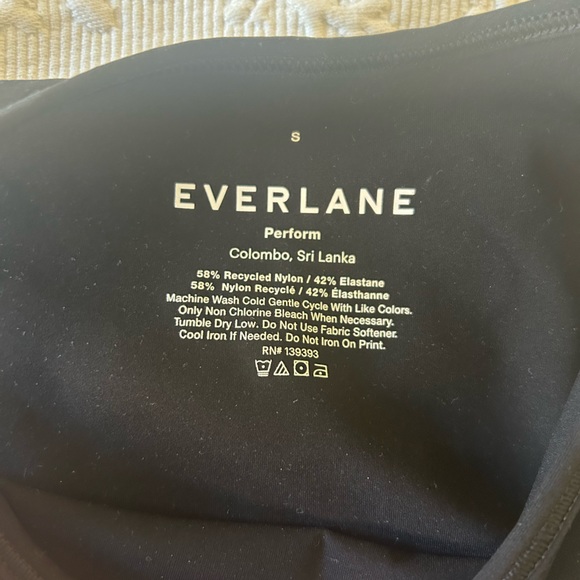 Everlane Perform Tank in Black - Picture 4 of 4